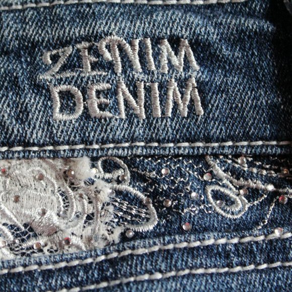 Zenim Denim Jr/ Misses Capri Jean Size 0 - Picture 9 of 13